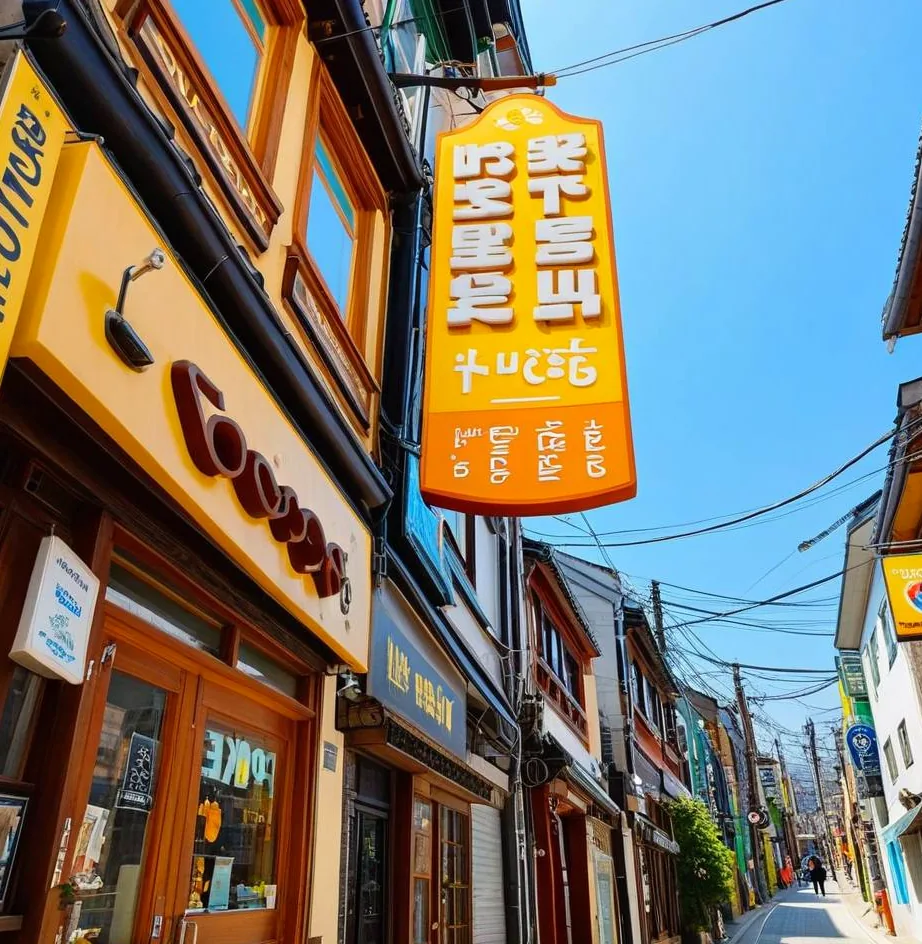 간판 제작 참고 이미지